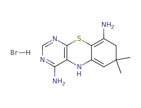 4,9-Diamino-7,7-dimethyl-7,8-dihydro-1,3-diazaphenothiazine hydrobromide
