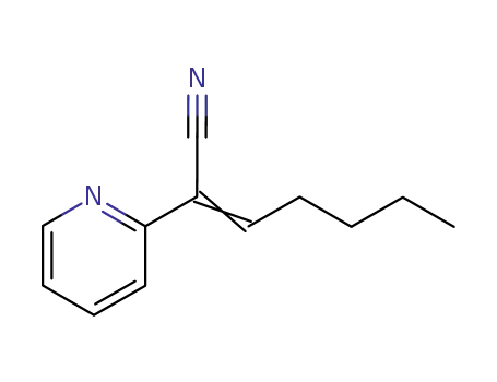 (E)-2-Pyridin-2-yl-hept-2-enenitrile