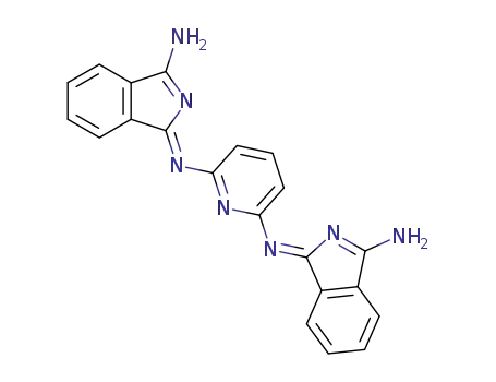 2,6-bis-(1-amino-1H-isoindole-3-ylideneamino)pyridine