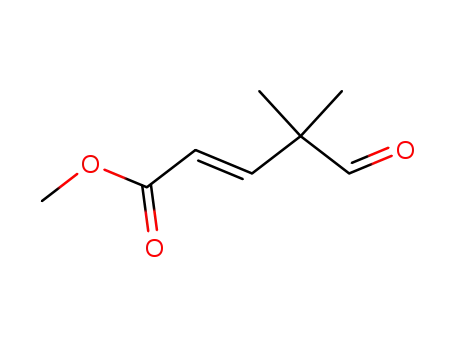 (E)-methyl 4,4-dimethyl-5-oxopent-2-enoate