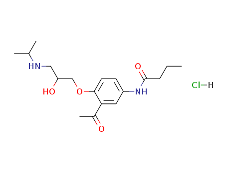 Acebutolol hydrochloride(34381-68-5)