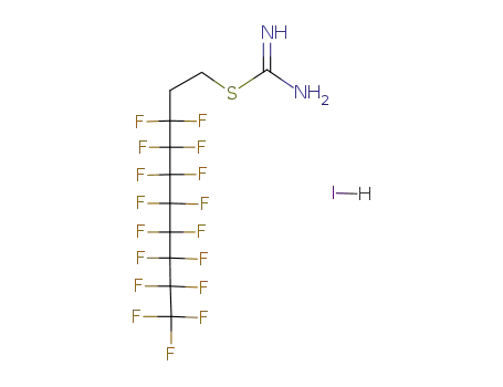 2-(3,3,4,4,5,5,6,6,7,7,8,8,9,9,10,10,10-Heptadecafluoro-decyl)-isothiourea; hydriodide