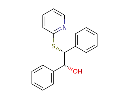 (S*,S*)-2-<(2-hydroxy-1,2-diphenylethyl)thio>pyridine