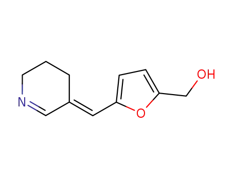 5-(3,4,5,6-tetrahydropyrid-3-ylidenemethyl)-2-furanmethanol