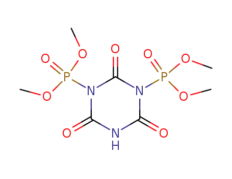 1,3-bis-(dimethoxyphosphinyl)-s-triazine-2,4,6(1H,3H,5H)-trione