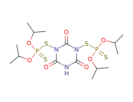 1,3-bis(diisopropoxyphosphinothioylthio)-s-triazine-2,4,6(1H,3H,5H)-trione