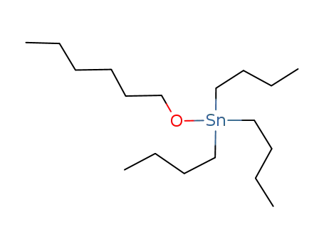 Molecular Structure of 62774-20-3 (Stannane, tributyl(hexyloxy)-)