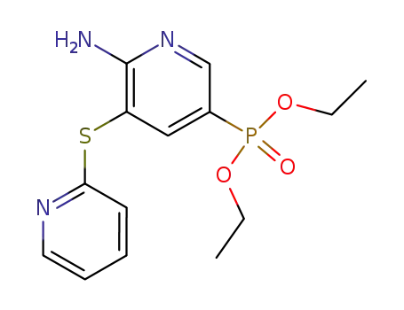 <6-amino-5-(pyridin-2-ylthio)pyridin-3-yl>phosphonate de diethyle