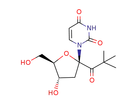 1-[(2S,4S,5R)-2-(2,2-Dimethyl-propionyl)-4-hydroxy-5-hydroxymethyl-tetrahydro-furan-2-yl]-1H-pyrimidine-2,4-dione