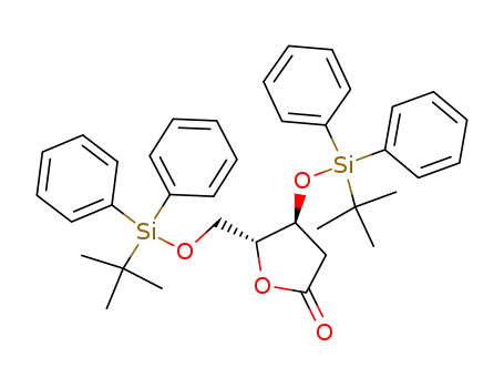 2-deoxy-3,5-di-O-(tert-butyldiphenylsilyl)-D-ribonolactone