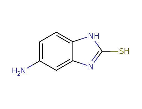 2818-66-8,5-Amino-2-benzimidazolethiol,2-Benzimidazolethiol,5(or 6)-amino- (6CI,7CI);2-Benzimidazolethiol, 5-amino- (8CI);5-Amino-2-benzimidazolethiol;5-Amino-2-mercaptobenzimidazole;6-Amino-2-mercaptobenzimidazole;NSC 3984;