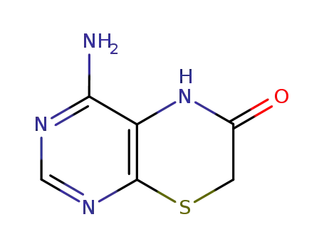 4-amino-5H-pyrimido[4,5-b][1,4]thiazin-6-one