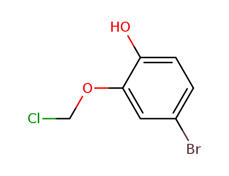 4-Bromo-2-chloromethoxy-phenol