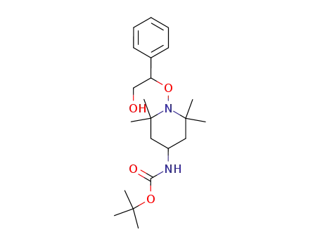 1-hydroxy-2-phenyl-2-(4-tert-butoxycarbonylamino-2,2,6,6-tetramethyl-1-piperidinyloxy)ethane