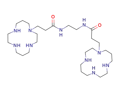3-(1,4,8,11tetraaza-cyclotetradec-1-yl)-N-[2-(3-1,4,8,11tetraaza-cyclotetradec-1-yl-propionylamino)-ethyl]-propionamide