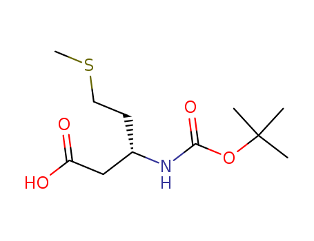 (3R)-3-[[(1,1-Dimethylethoxy)carbonyl]amino]-5-(methylthio)pentanoic acid