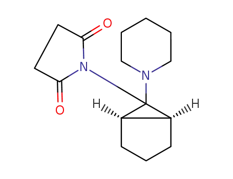 1-((1R,5S,6R)-6-Piperidin-1-yl-bicyclo[3.1.0]hex-6-yl)-pyrrolidine-2,5-dione