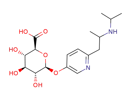 2-{2-[(1-methylethyl)amino]propyl}pyridin-5-yl β-D-glucopyranosiduronic acid