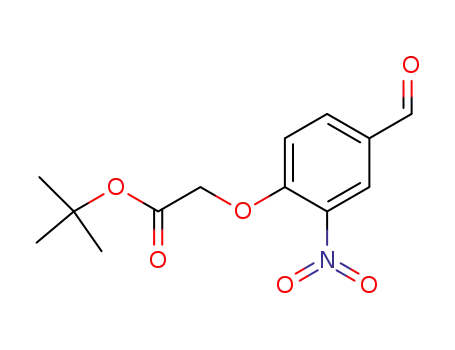 tert-butyl 2-(4-formyl-2-nitrophenoxy)acetate