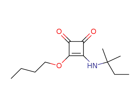 3-butoxy-4-(1,1-dimethyl-propylamino)-cyclobut-3-ene-1,2-dione