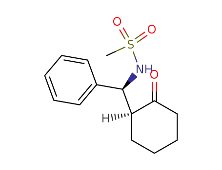 N-((2-oxocyclohexyl)(phenyl)methyl)methanesulfonamide