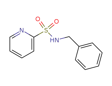 Molecular Structure of 370839-64-8 (2-Pyridinesulfonamide, N-(phenylmethyl)-)