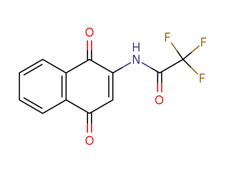 2-trifluoroacetylamino-1,4-naphthoquinone