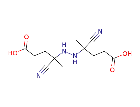 4,4'-hydrazo-bis-4-cyano-pentanoic acid