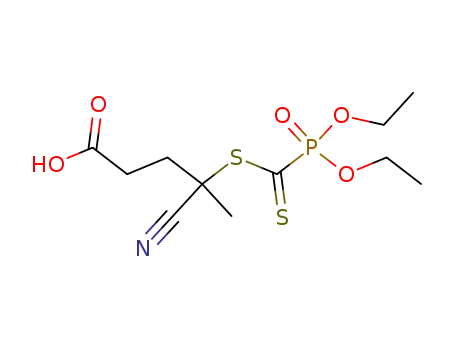 4-carboxy-2-cyanobut-2-yl diethoxyphosphoryldithioformate