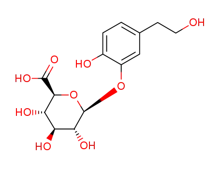 2-[4′-hydroxy-3′-(β-D-glucopyranosyluronic acid)phenyl]ethanol