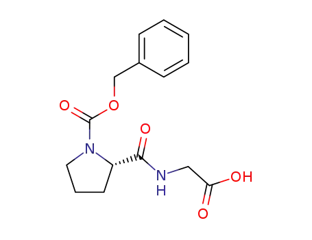Molecular Structure of 2766-18-9 (Z-PRO-GLY-OH)