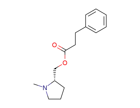 3-Phenyl-propionic acid (S)-1-methyl-pyrrolidin-2-ylmethyl ester