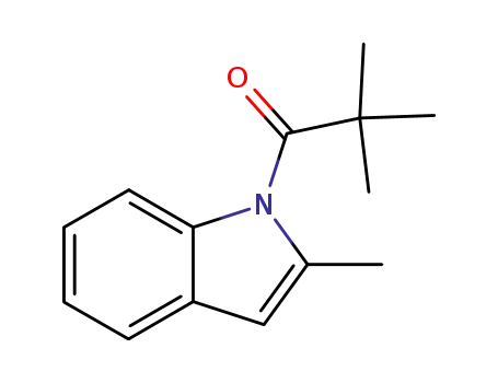 2,2-dimethyl-1-(2-methyl-1H-indol-1-yl)propan-1-one