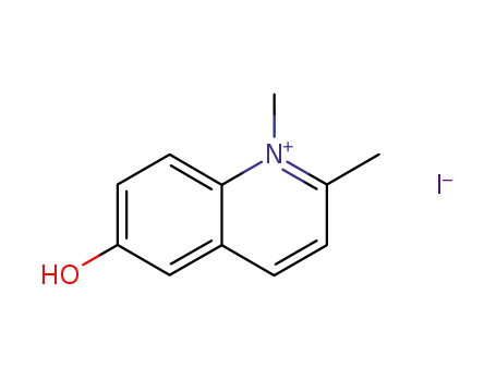 6-hydroxy-N-methyl-2-quinaldinium iodide