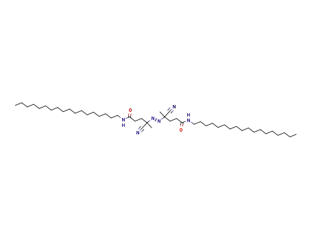 4-cyano-4-(1-cyano-1-methyl-3-octadecylcarbamoyl-propylazo)-4-methyl-N-octadecyl-butyramide