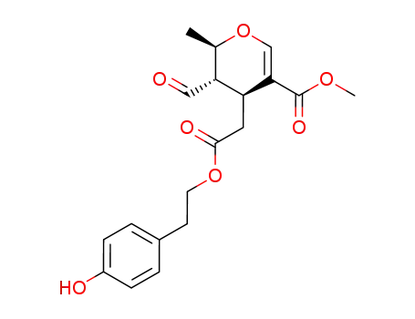 (2R,3S,4S)-4-{[2-(4-hydroxyphenyl)ethoxy]carbonyl}-3-formyl-3,4-dihydro-2H-pyran-5-acetic acid methyl ester