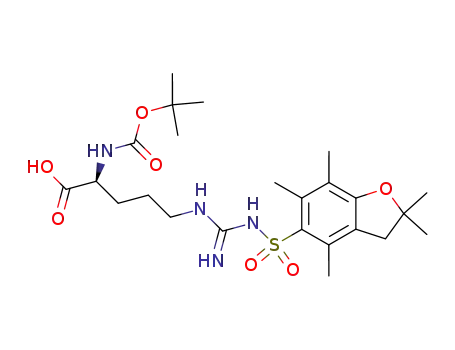 (S)-2-(tert-butoxycarbonylamino)-5-(3-(2,2,4,6,7-pentamethyl-2,3-dihydrobenzofuran-5-ylsulfonyl)guanidino)pentanoic acid
