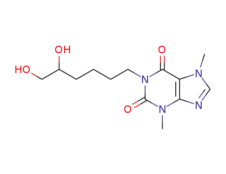 1-(5,6-dihydroxyhexyl)-3,7-dimethyl-1H-purine-2,6(3H,7H)-dione