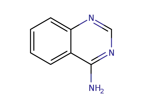 Molecular Structure of 15018-66-3 (QUINAZOLIN-4-YLAMINE)