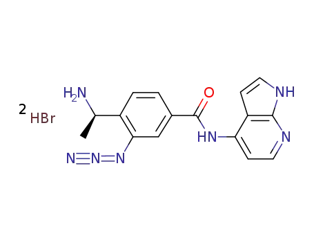(R)-(-)-N-(1H-pyrrolo[2,3-b]pyridin-4-yl)-4-(1-aminoethyl)-3-azidobenzamide dihydrobromide