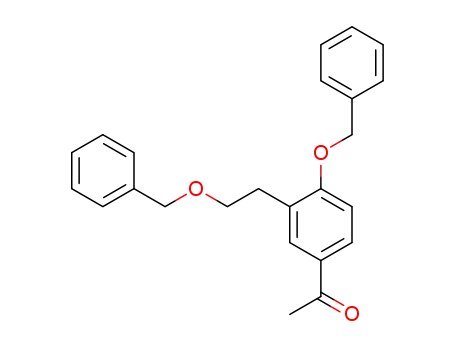 4'-Benzyloxy-3'-(2-benzyloxyethyl)acetophenone