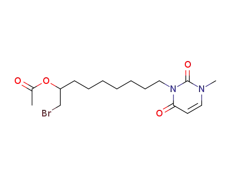 3-(8-acetoxy-9-bromononyl)-1-methyluracil
