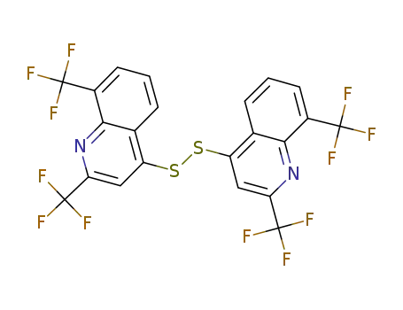 bis(2,8-bis-trifluoromethyl quinolyl) disulphide