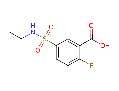 5-[(ethylamino)sulfonyl]-2-fluorobenzoic acid