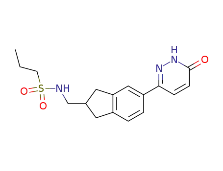 2-(propylsulfonylaminomethyl)-5-[pyridazin-3(2H)-on-6-yl]indane