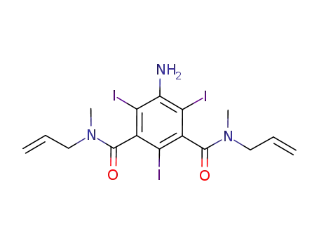 N,N'-diallyl-5-amino-2,4,6-triiodo-N,N'-dimethyl-isophthalamide