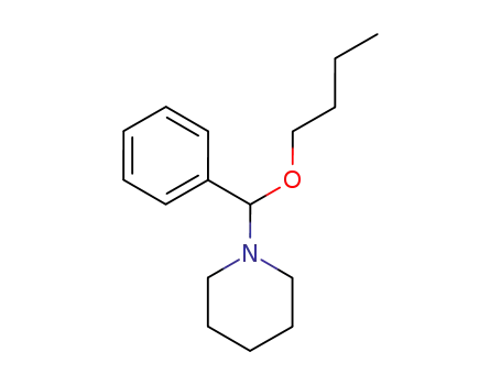 1-[butoxy(phenyl)methyl]piperidine