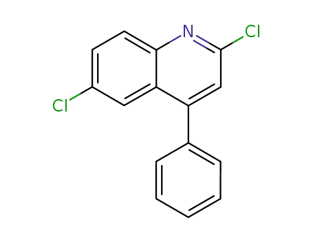 Molecular Structure of 10352-30-4 (Quinoline, 2,6-dichloro-4-phenyl-)