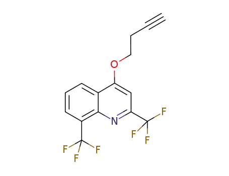 2,5-bis(trifluoromethyl)-4-(3-butyn-1-yloxy)quinoline