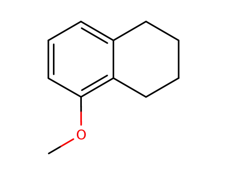 Molecular Structure of 1008-19-1 (1-Methoxy-5,6,7,8-tetrahydronaphthalene)